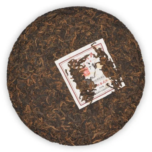 Mu Ye Chun Gong Ting 2016 Shu Pu-erh 400 g – ciastko