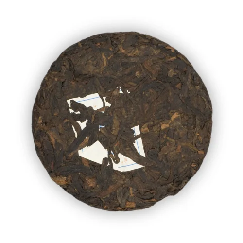 Shudaizi Lao Shu Cha 2023 Shu Pu-erh 100 g – przód ciastka