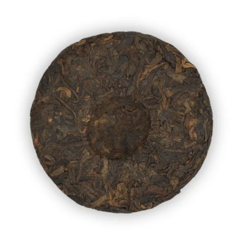 Shudaizi Lao Shu Cha 2023 Shu Pu-erh 100 g – tył ciastka