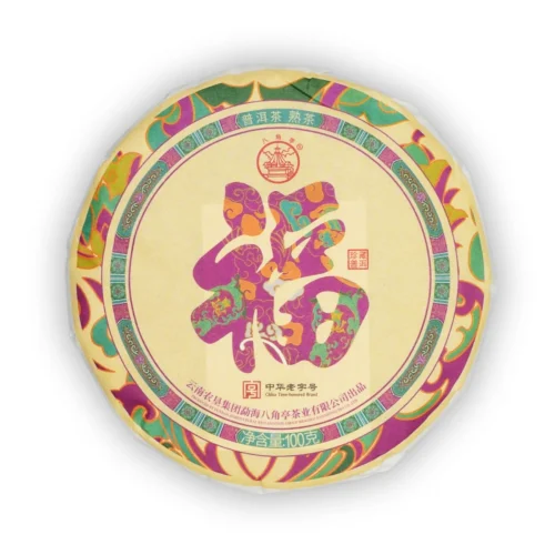Bajiaoting Fu 2024 Shu Pu-erh – przód opakowania