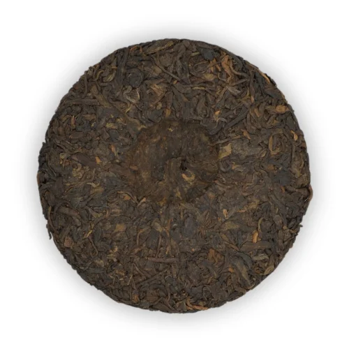 Menghai Chun Yun 2023 Shu Pu-erh 100 g – tył ciastka