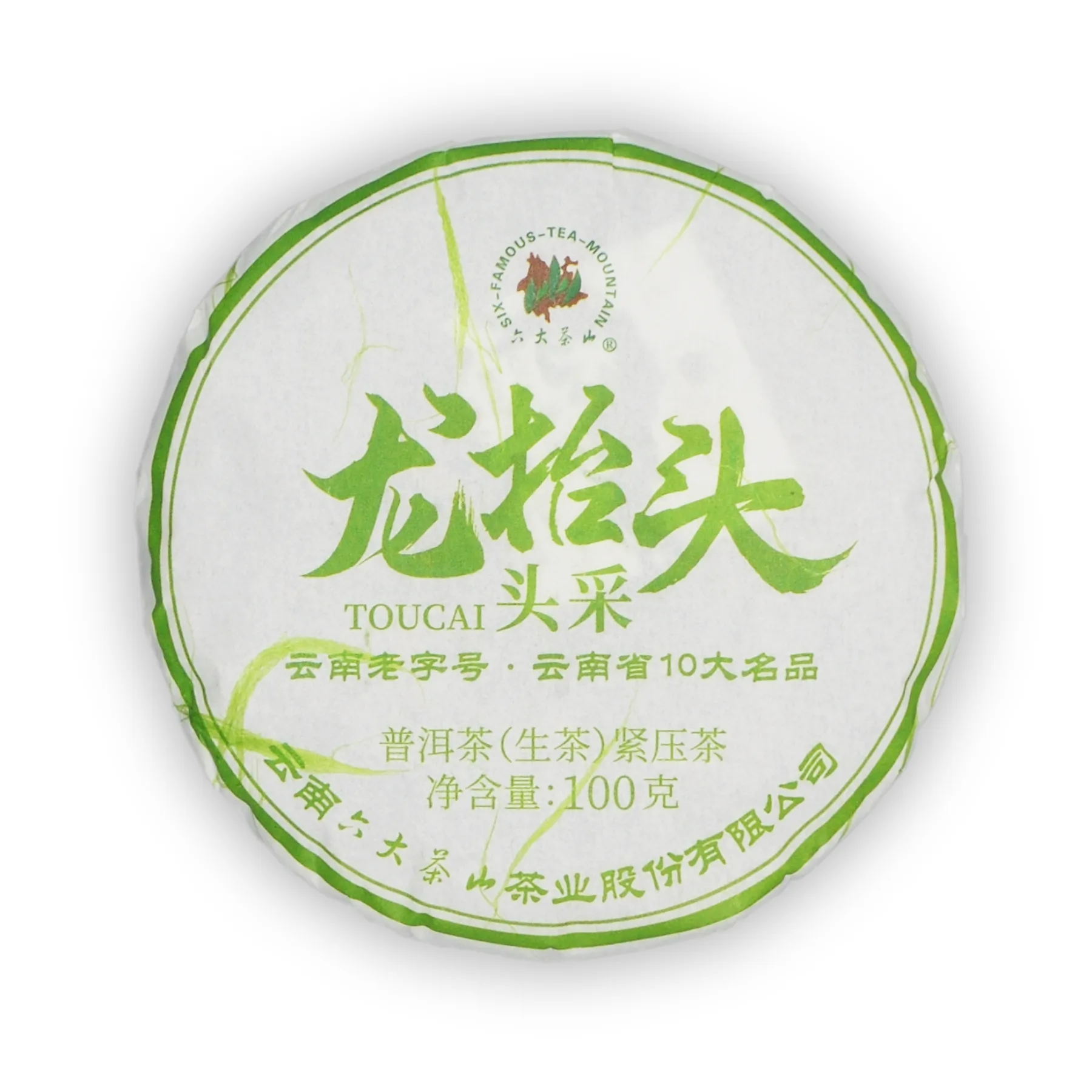 Long Tai Tou Toucai 2024 Sheng Pu-erh 100 g – przód opakowania