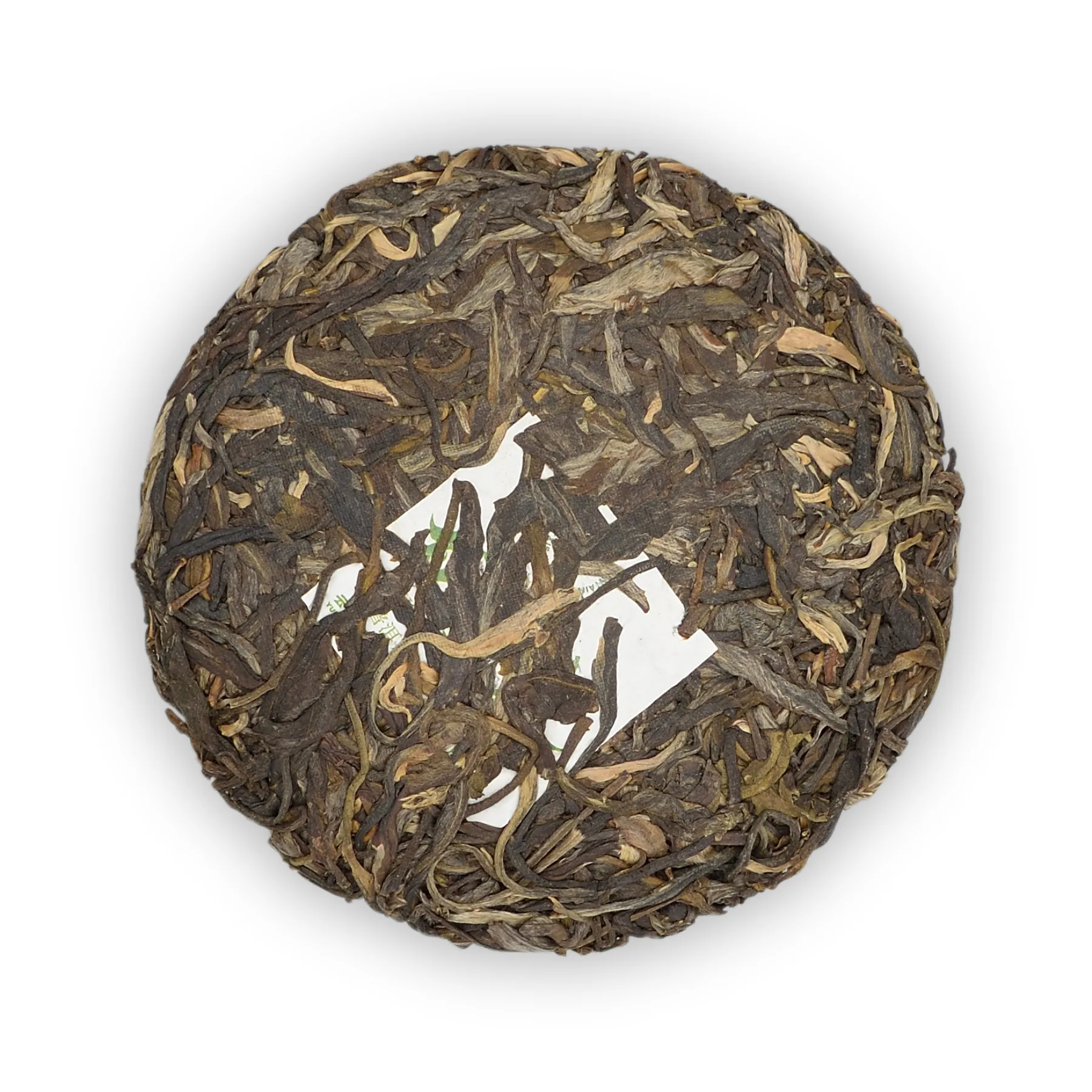 Long Tai Tou Toucai 2024 Sheng Pu-erh 100 g – przód ciastka